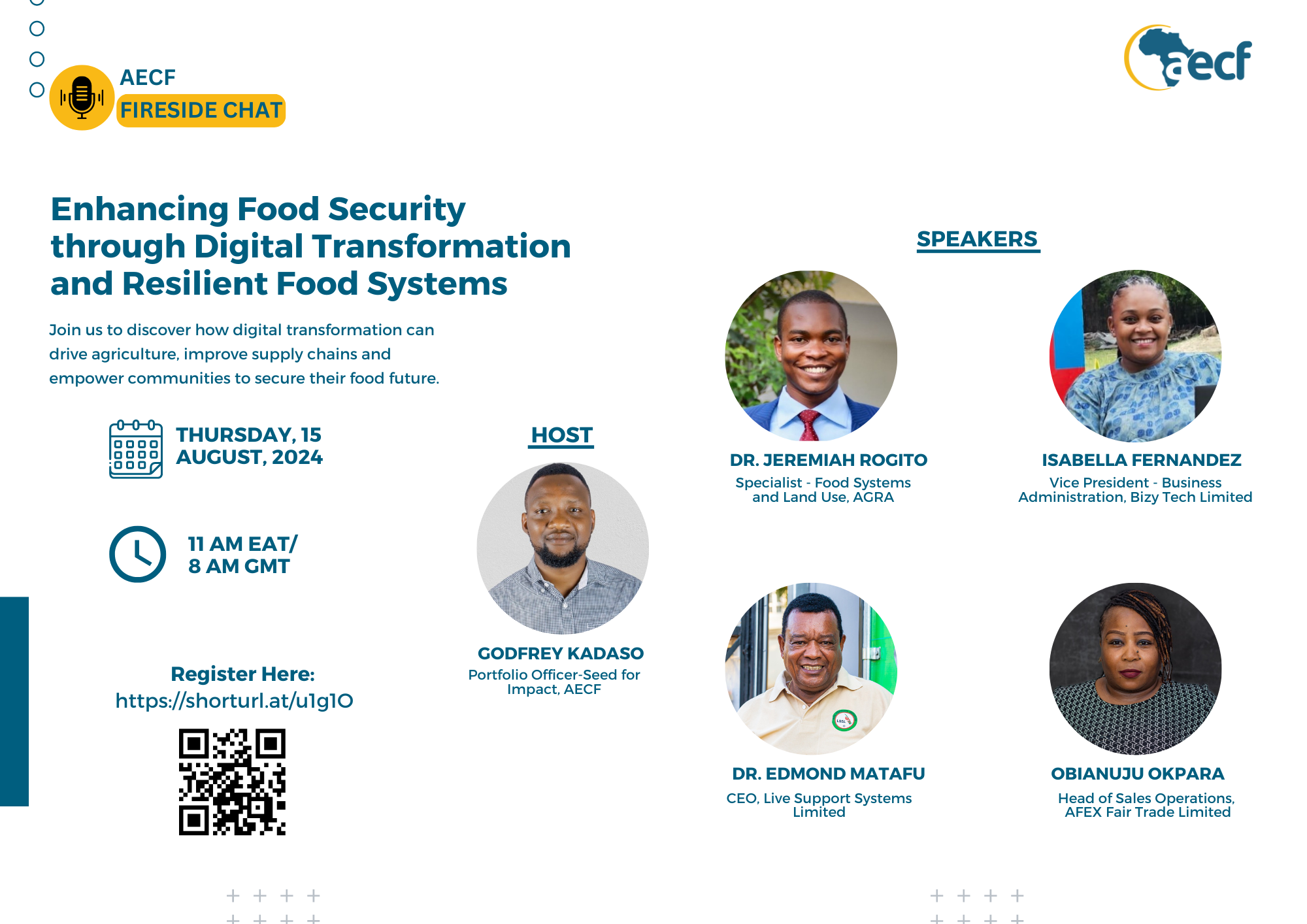AECF fireside chat - Enhancing Food Security Through Digital ...
